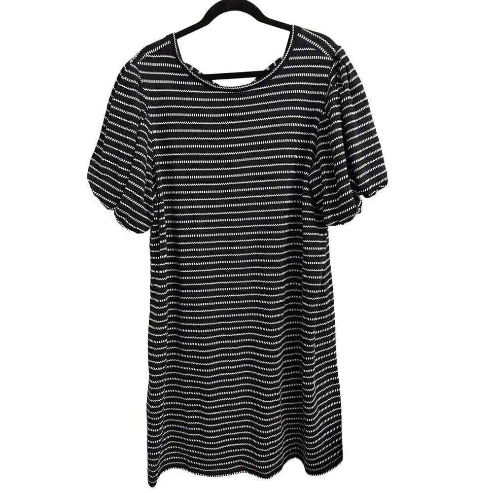 NWT LOFT Beach puff / balloon sleeve dress XXL